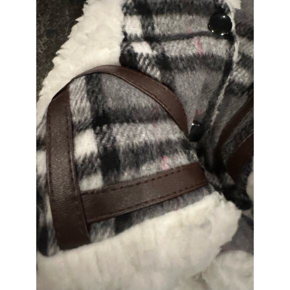 Warm Dog Clothes for Small Dog or Cat Coats Jacket Pet Sweater Grey, X-Small New - Picture 12 of 14